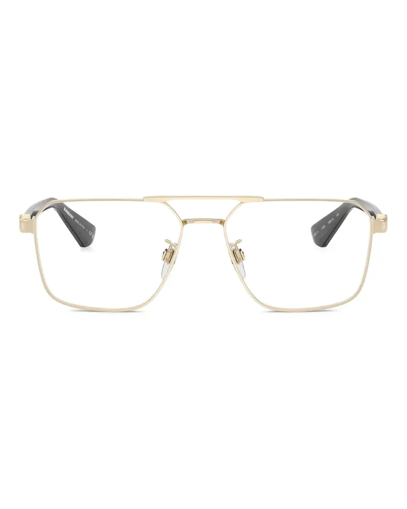 Burberry Eckige Brille - Gold Gold