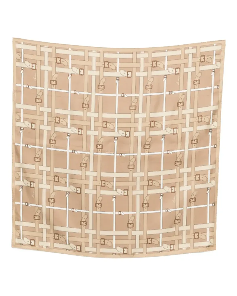 Burberry buckle-print scarf - Nude Nude