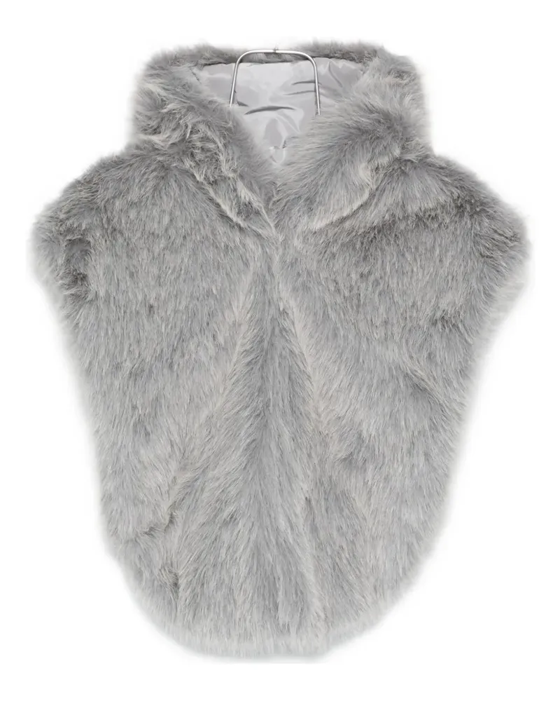 Patrizia Pepe Jacke mit Kragen - Grau Grau