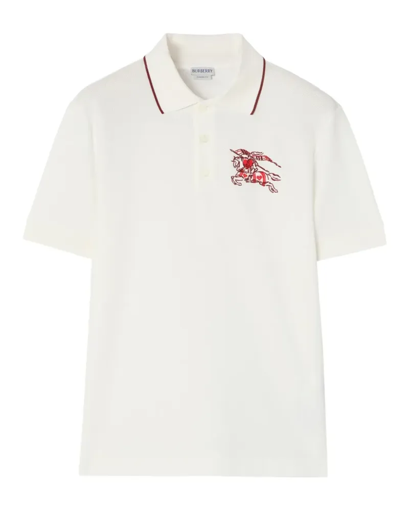 Burberry Heart Knight cotton polo shirt - Nude Nude