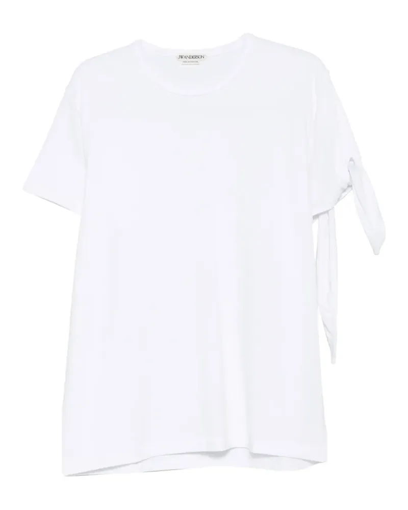 J.W.Anderson knotted-sleeve T-shirt - Weiß Weiß