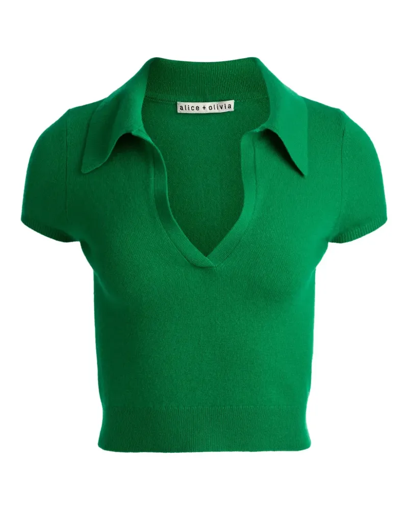 Alice + Olivia And cashmerei top - Grün Grün
