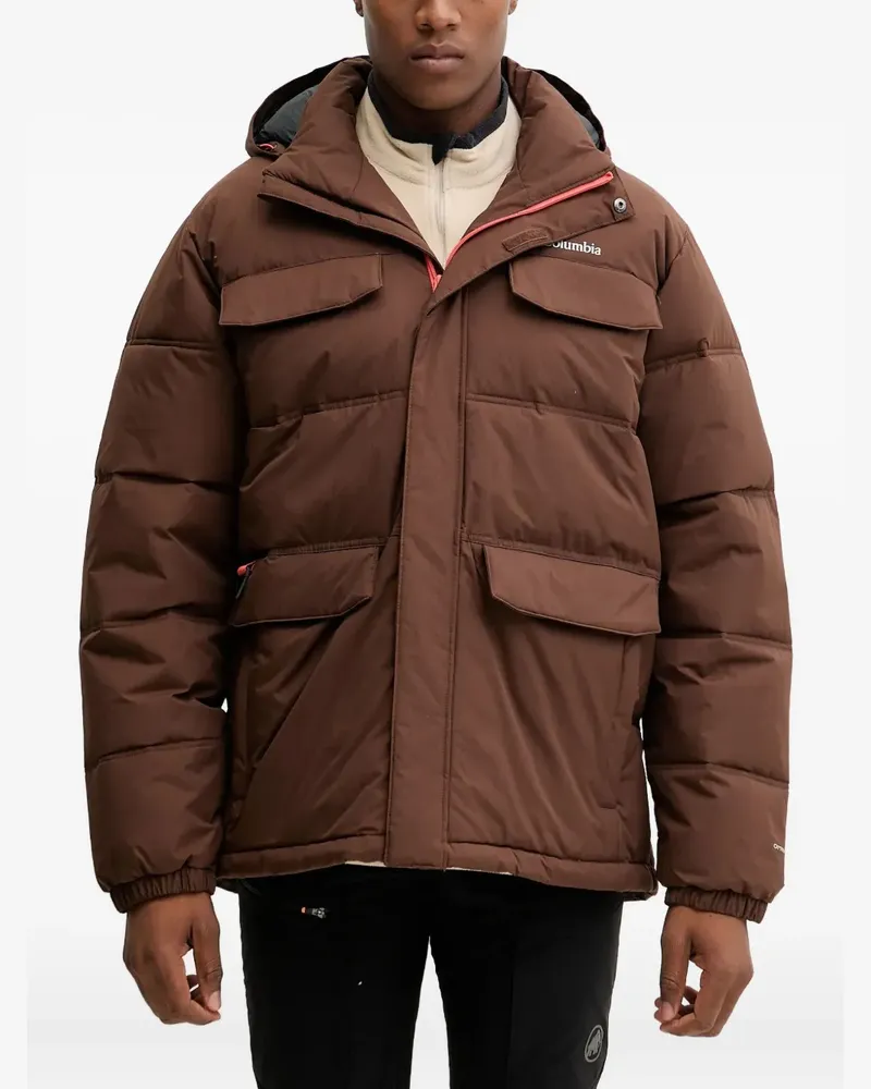 Columbia Sportswear Company logo-print padded jacket - Braun Braun