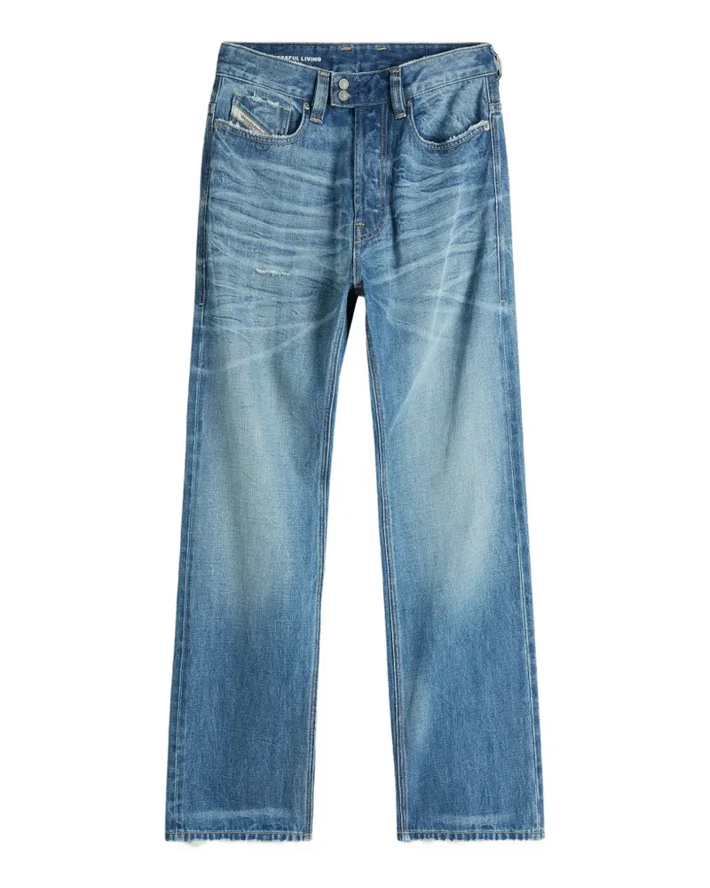 Diesel 1980 D-Eeper Jeans mit lockerem Schnitt - Blau Blau