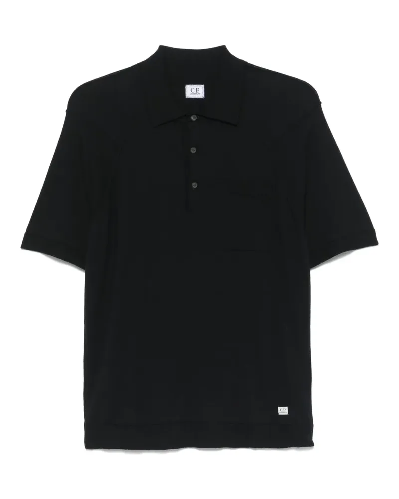 C.P. Company Klassisches Poloshirt - Blau Blau