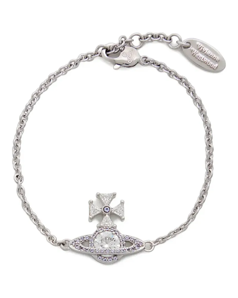 Vivienne Westwood orb chain bracelet - Silber Silber