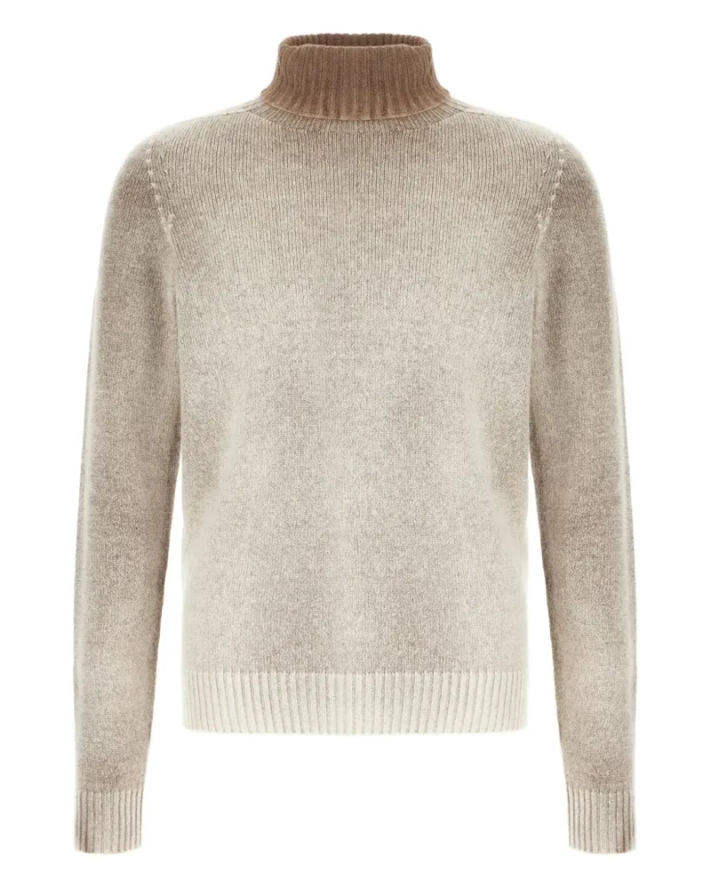 Arovescio turtleneck sweater - Nude Nude