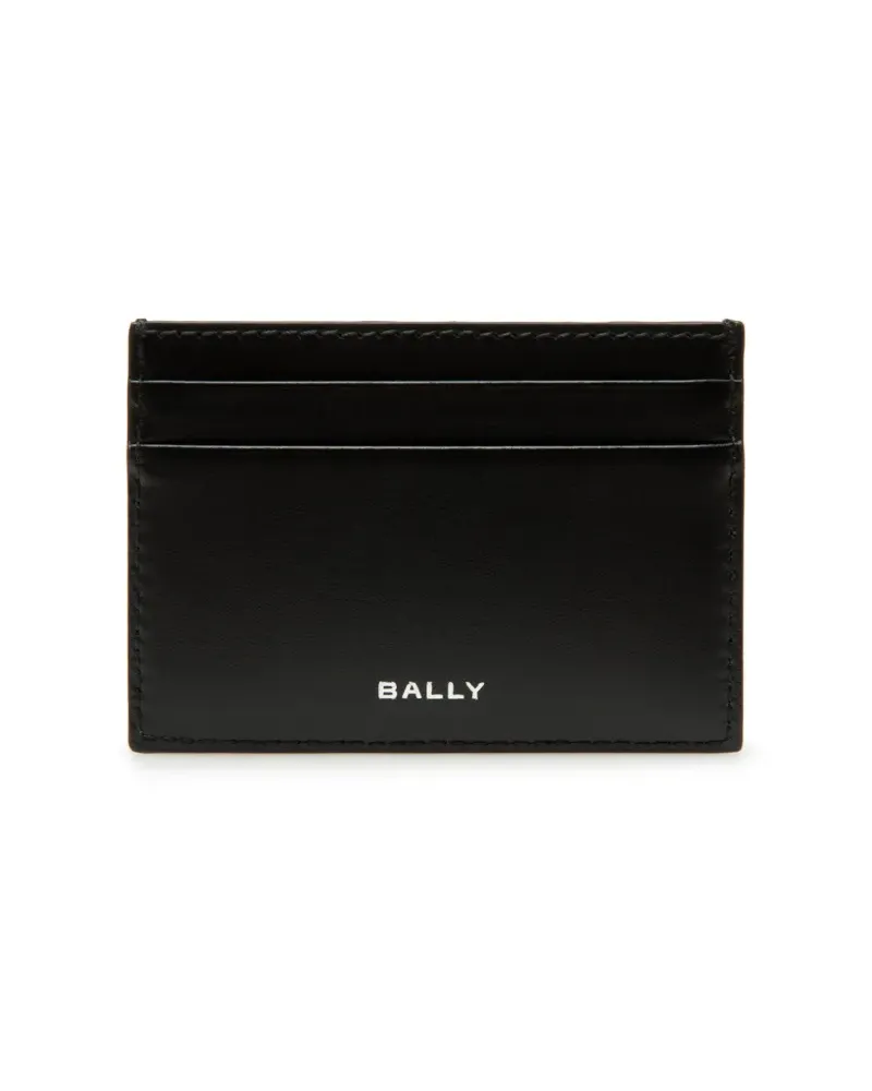 Bally Kartenetui mit Logo-Print - Grau Grau