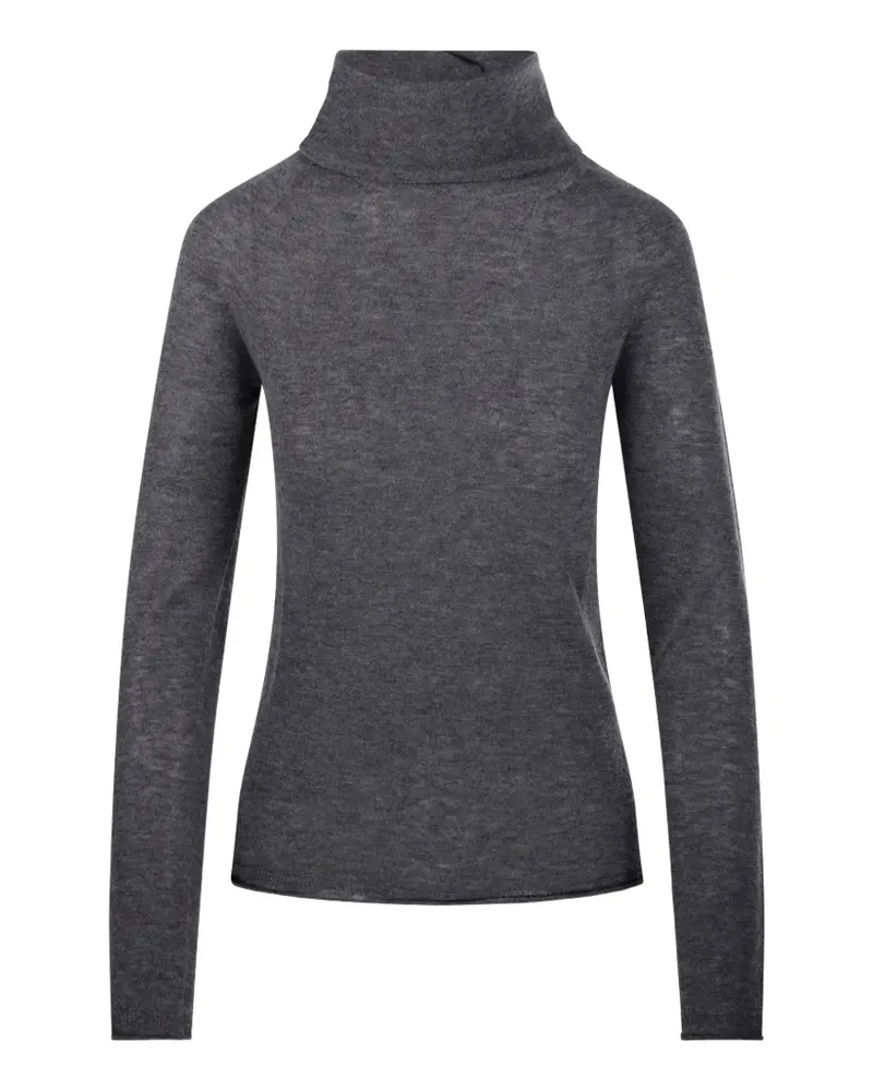 Roberto Collina roll-neck raglan-sleeve sweater - Grau Grau