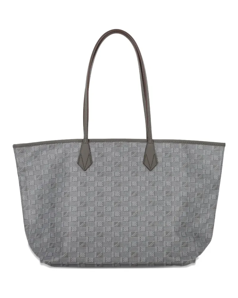 Moreau Paris Saint Tropez patterned shoulder bag - Grau Grau