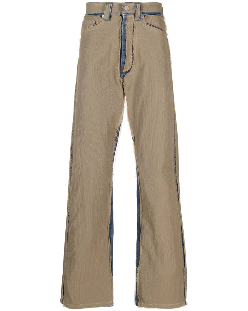 Palm Angels Ripstop-Hose mit geradem Bein - Braun Braun