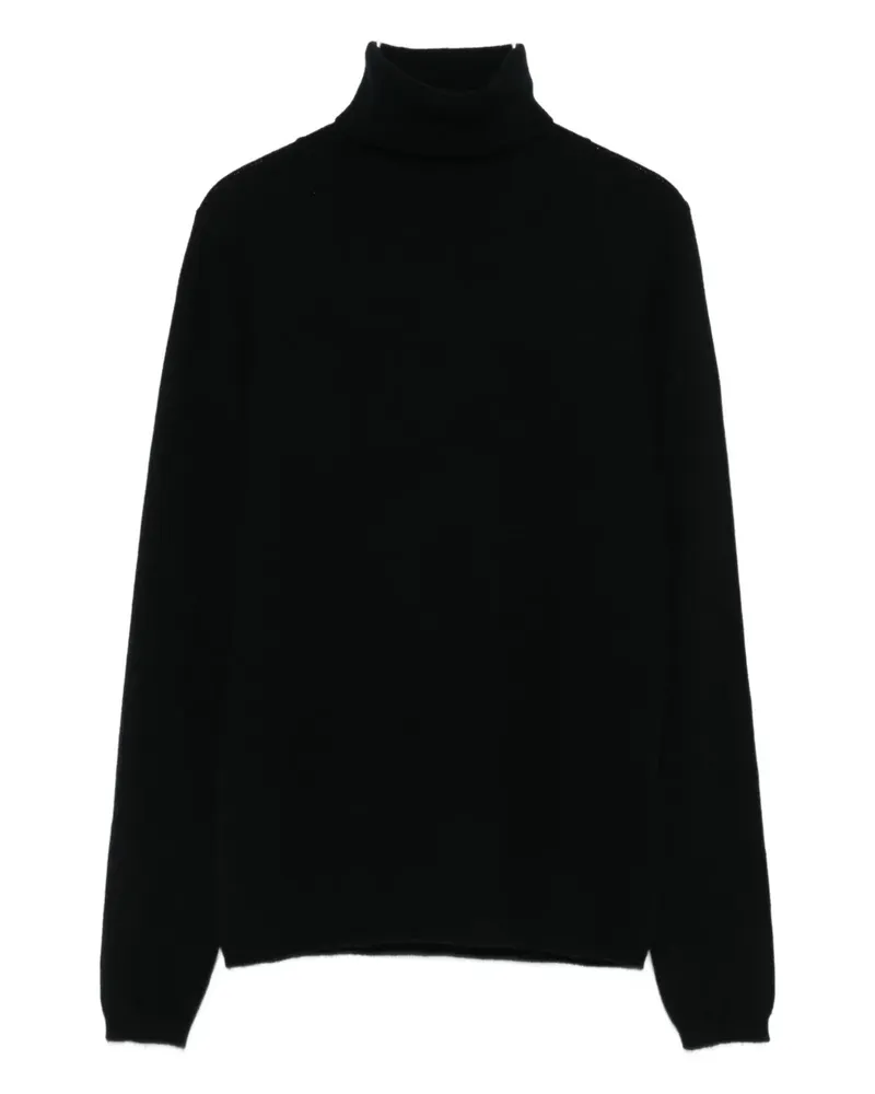 ALLUDE Rollkragenpullover aus Kaschmir - Schwarz Schwarz