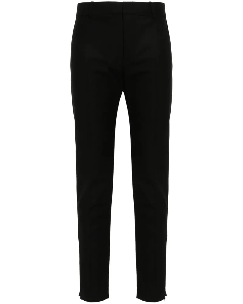 Nili Lotan Lino Skinny-Hose Black