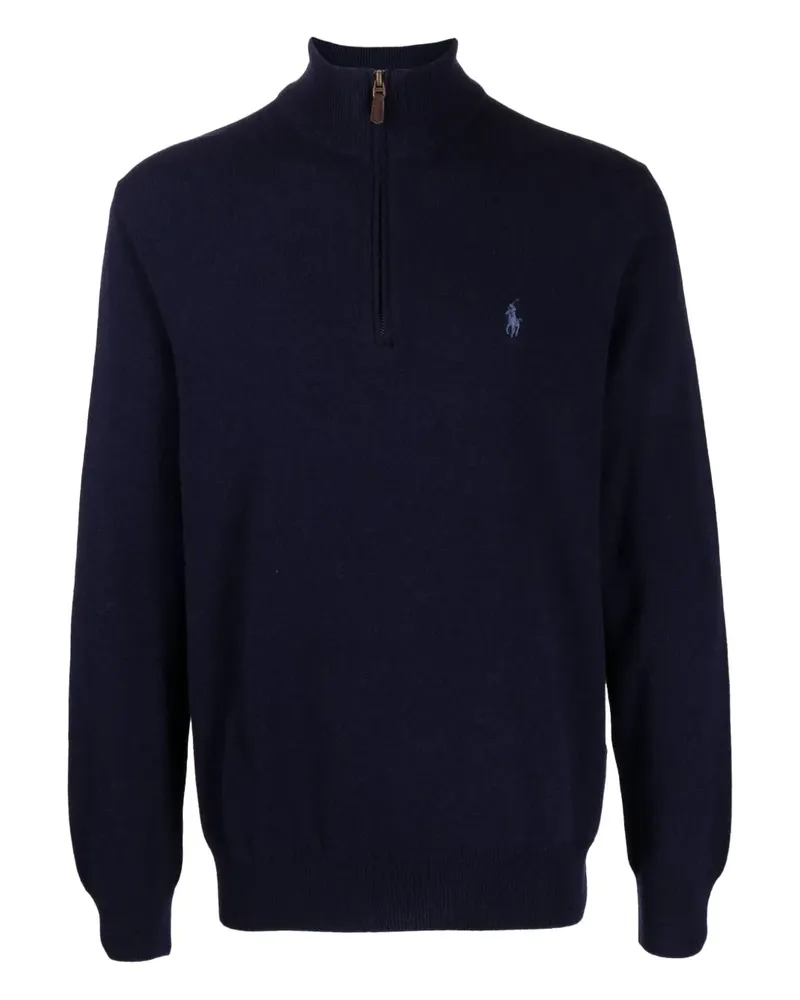 Ralph Lauren Poloshirt mit Logo-Stickerei - Blau Blau