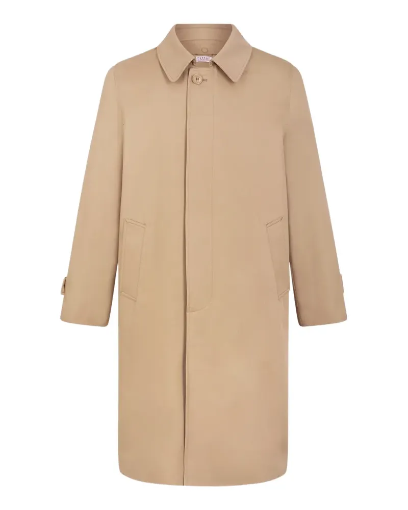 FURSAC Geknöpfter Trenchcoat - Nude Nude