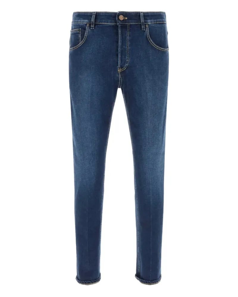 PT TORINO Jeans mit Logo-Patch - Blau Blau