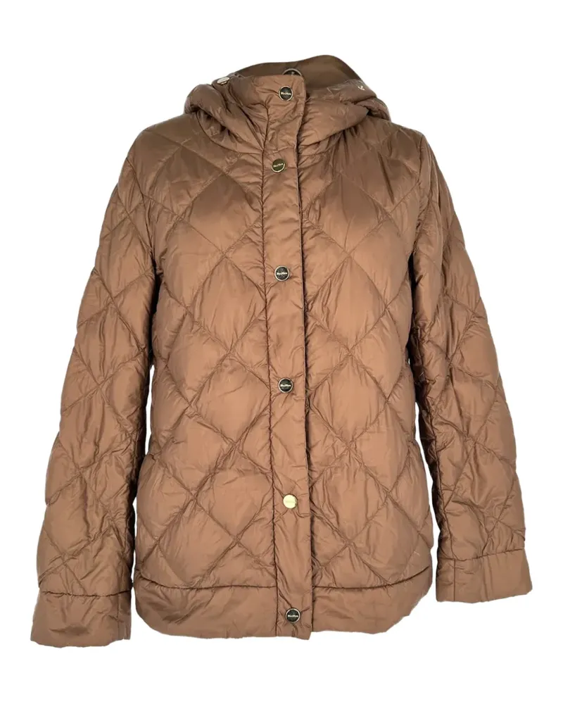 Max Mara Wendbare The Cube Daunenjacke - Braun Braun