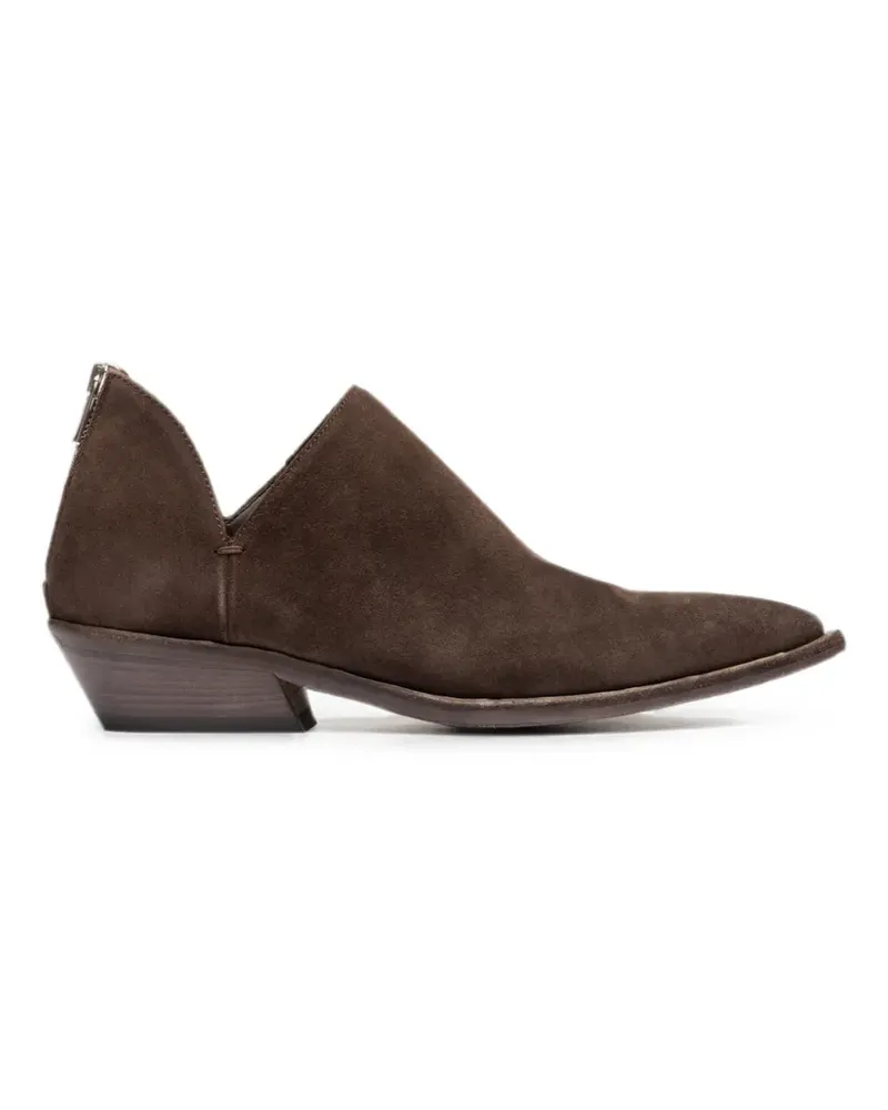 Officine Creative Italia Noelie dd 106 suede ankle boots - Braun Braun