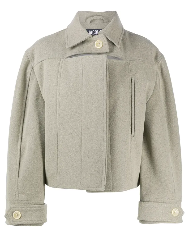 Jacquemus Jacke mit kastigem Schnitt - Nude Nude