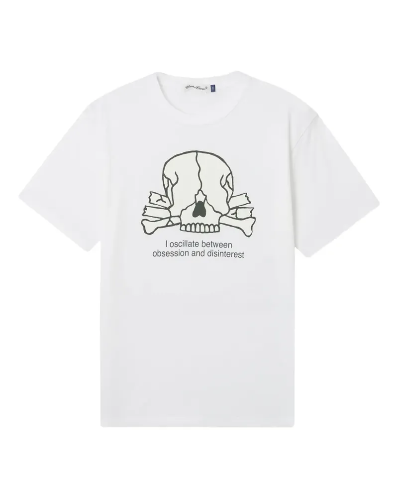Undercover skull graphic T-shirt - Weiß Weiß