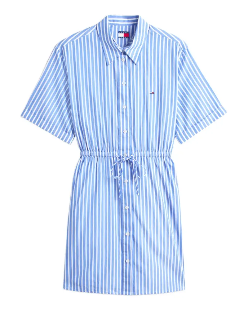Tommy Hilfiger striped-pattern mini dress - Blau Blau