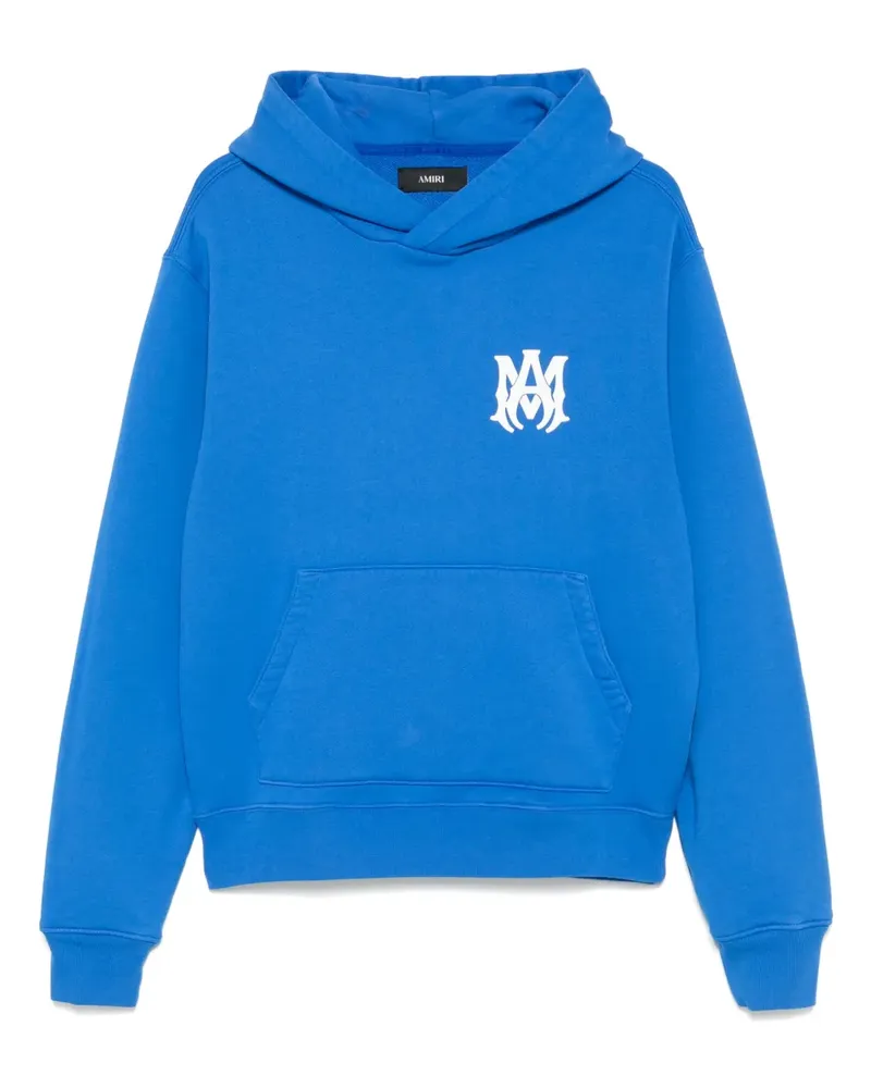 Amiri MA Core Logo Hoodie - Blau Blau
