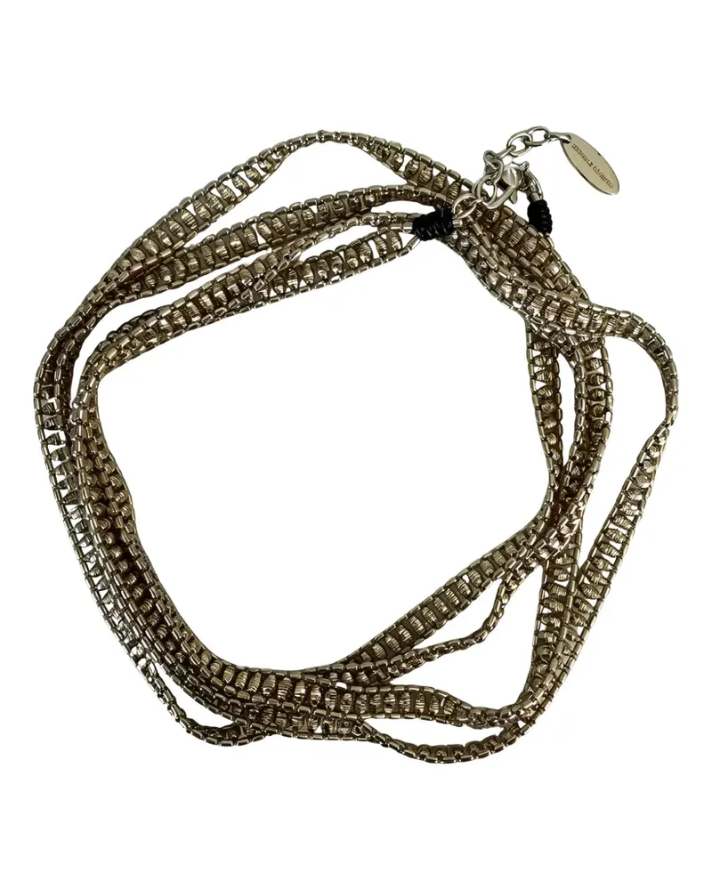 Brunello Cucinelli Monili multi-strand bracelet - Gold Gold