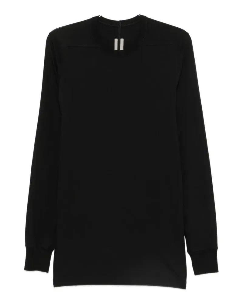 Rick Owens Level long-sleeve T-shirt - Schwarz Schwarz