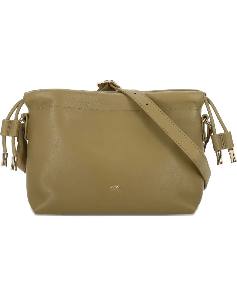 A.P.C. Mini Ninon Umhängetasche - Grün Grün