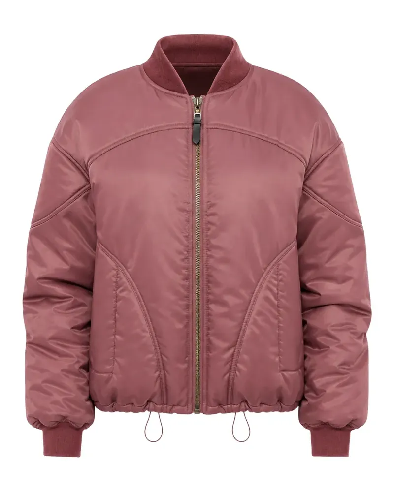 Bacon padded-design bomber jacket - Rosa Rosa