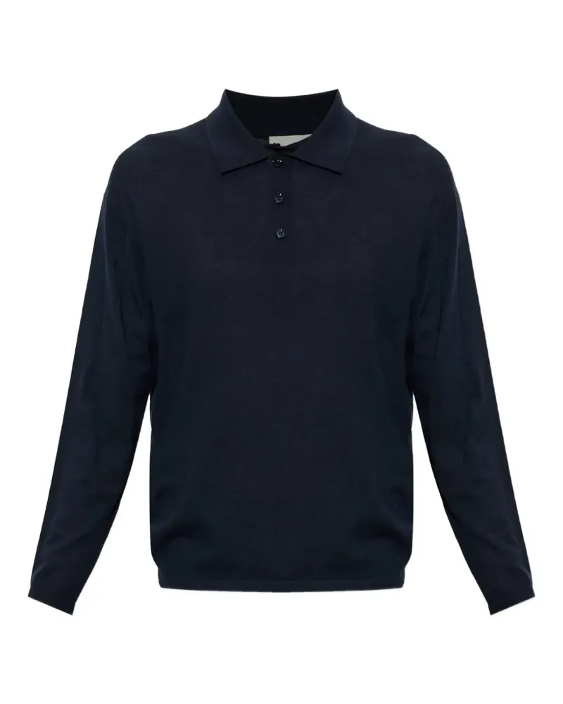 Lisa Yang Liam cashmere polo shirt - Blau Blau