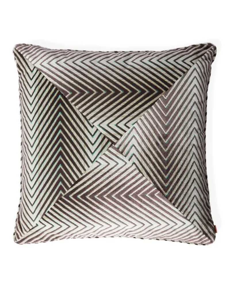 Missoni Home Kissen mit Zickzackmuster - Violett Violett