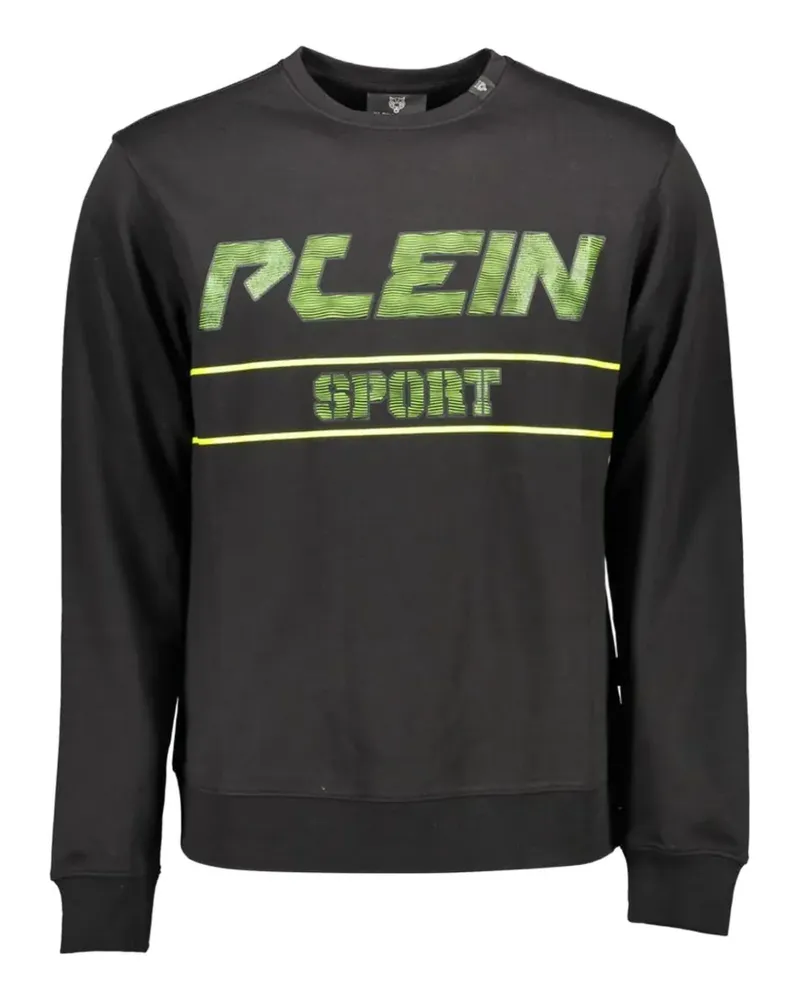 Philipp Plein logo-print sweater - Schwarz Schwarz
