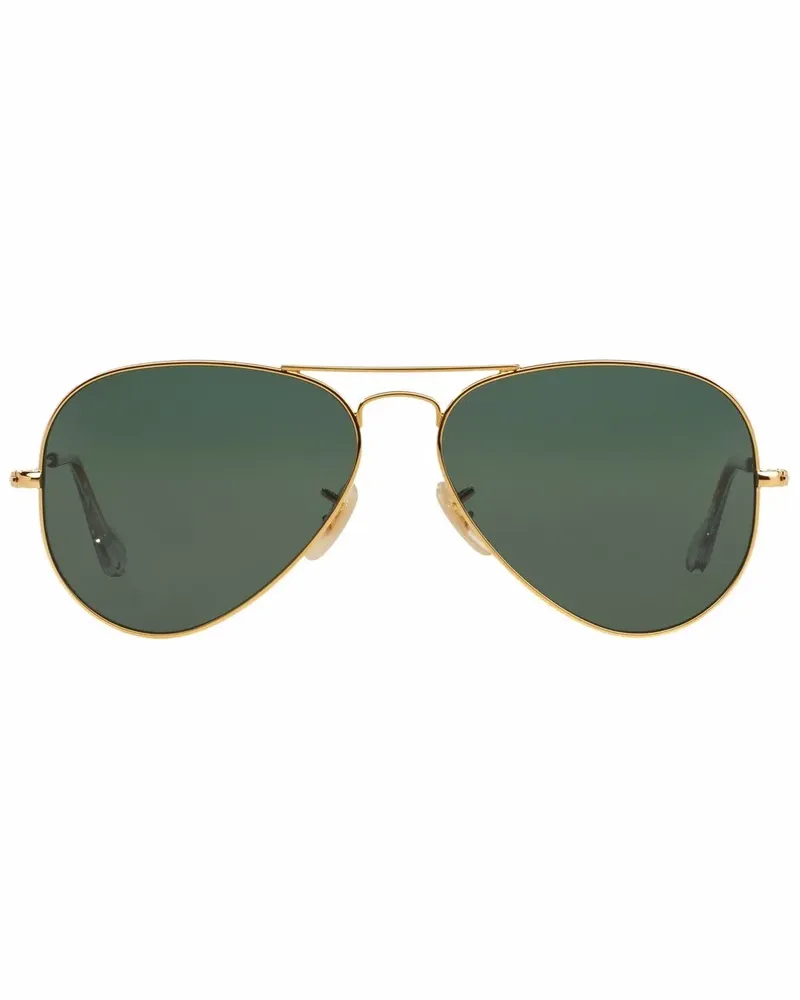 Ray Ban Vergoldete Pilotenbrille - Grün Grün