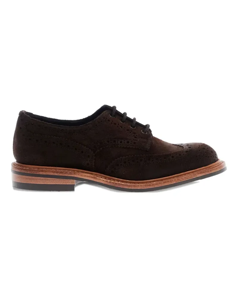 Tricker's Bourton suede derby shoes - Braun Braun