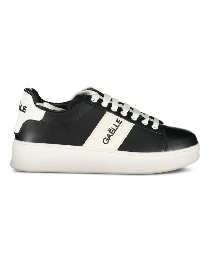 Gaëlle Bonheur Sneakers mit Logo-Print - Schwarz Schwarz