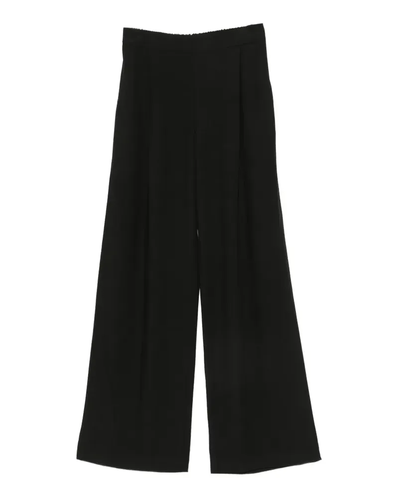 Dixie pleated wide-leg trousers - Schwarz Schwarz