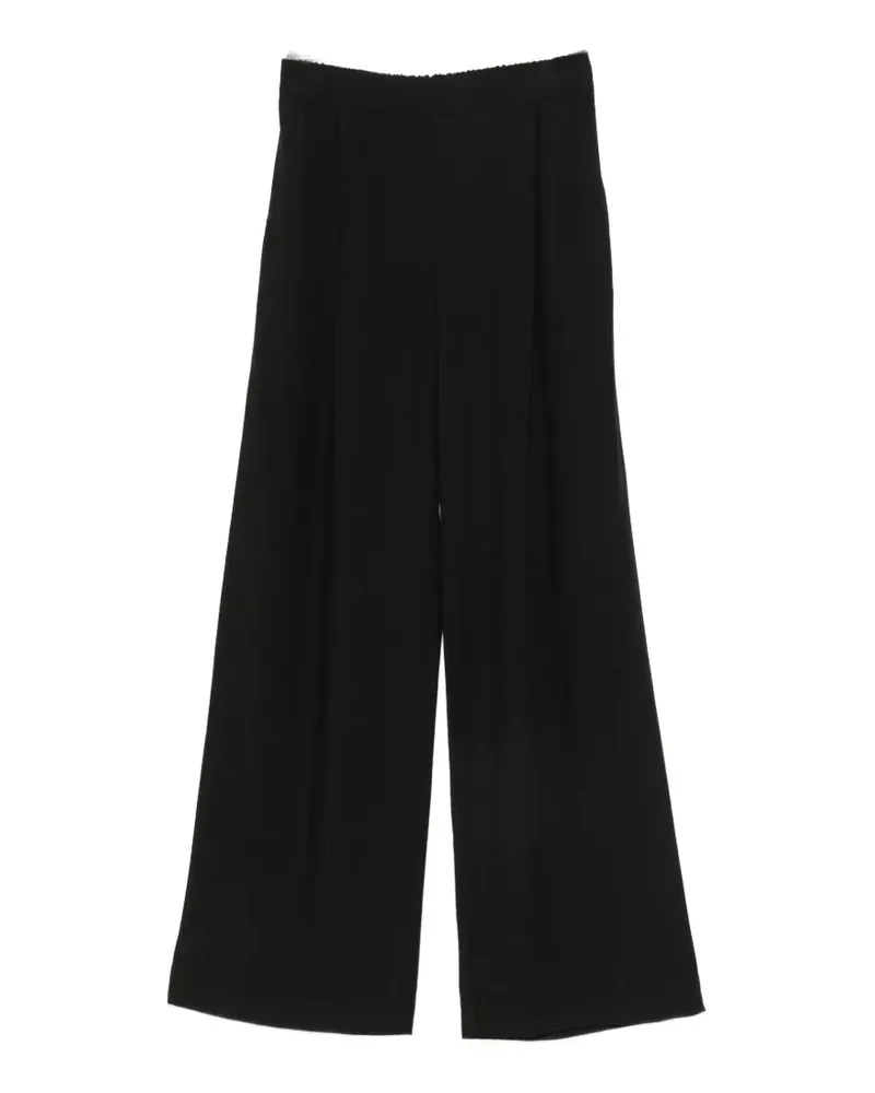 Dixie pleated wide-leg trousers - Schwarz Schwarz