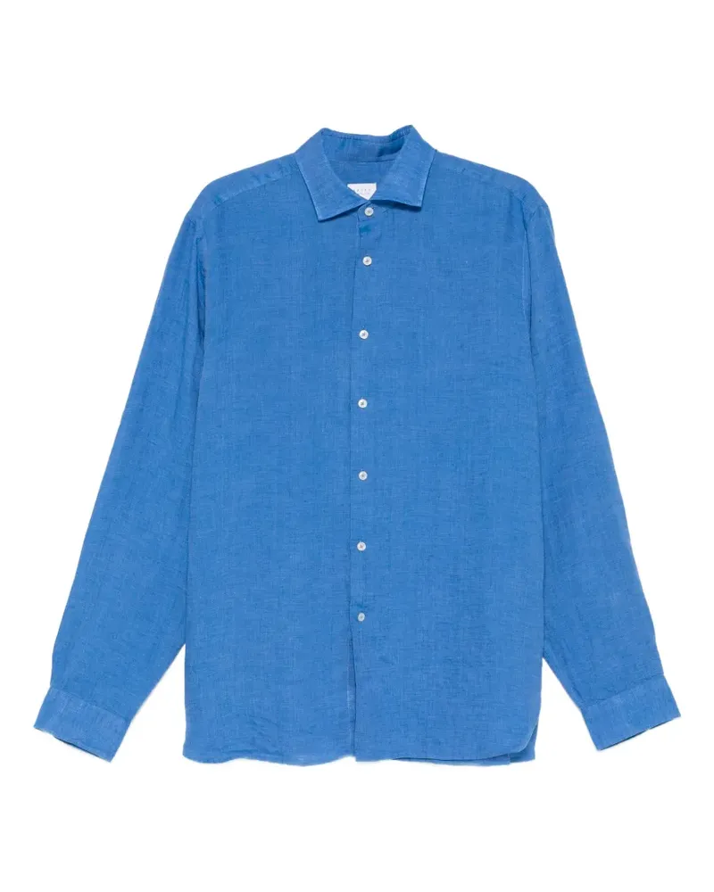 XACUS buttoned shirt - Blau Blau