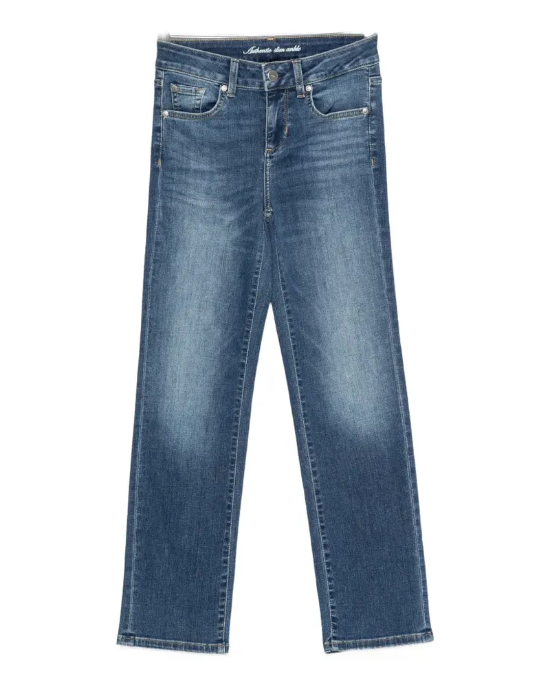 Liu Jo Authentic slim ankle jeans - Blau Blau