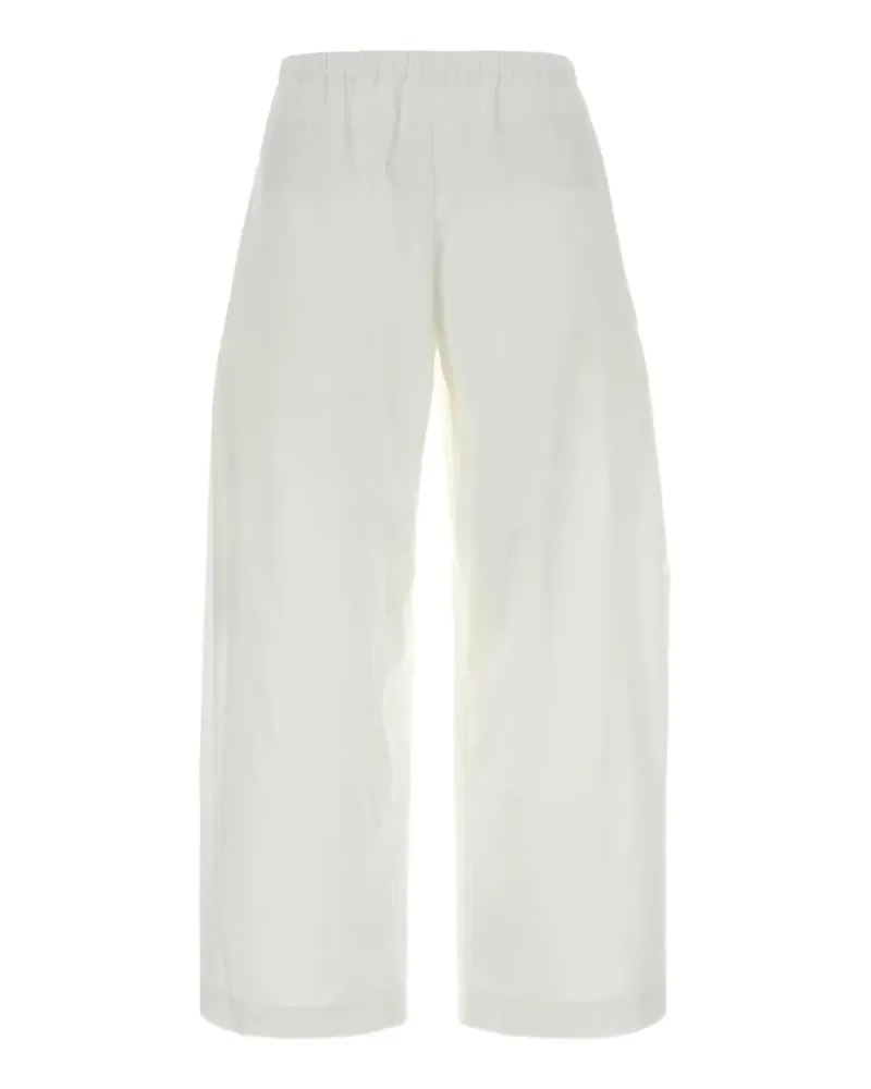 KHAITE Roma Hose aus Popeline - Weiß Weiß