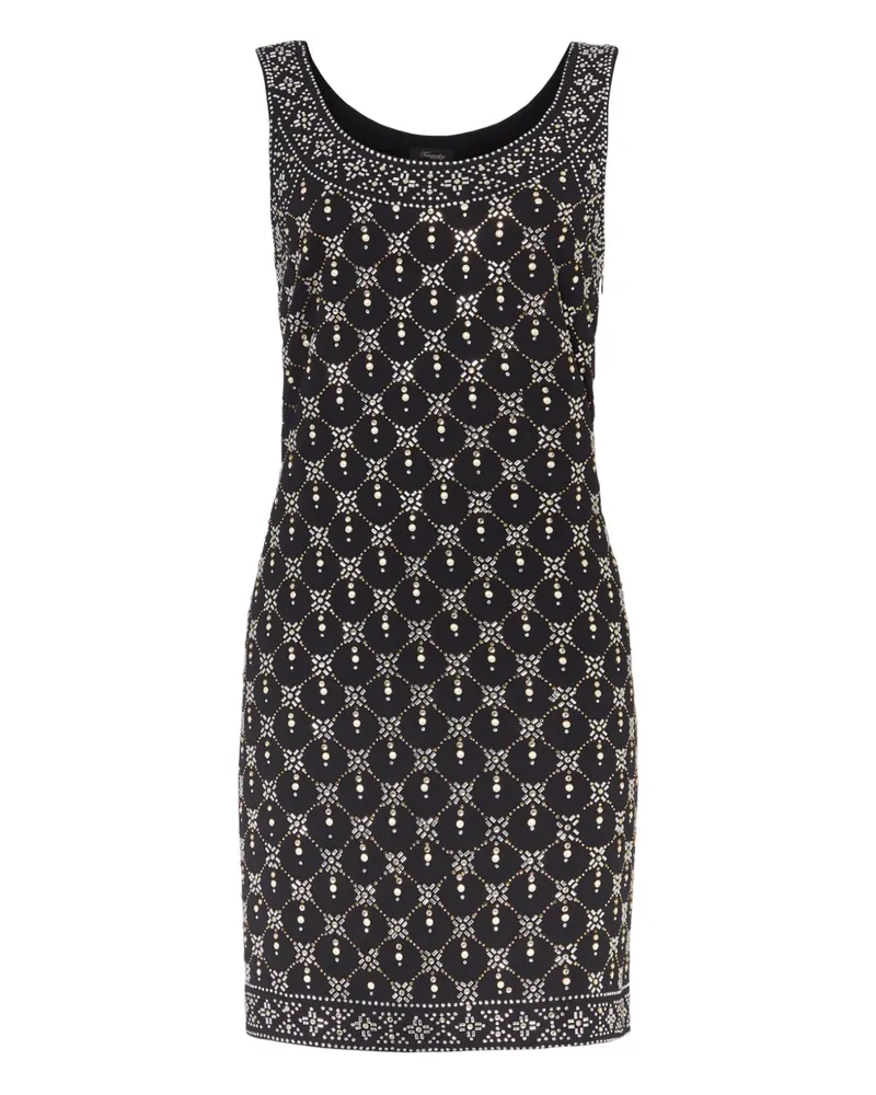 Temperley London embellished geometric mini dress - Schwarz Schwarz