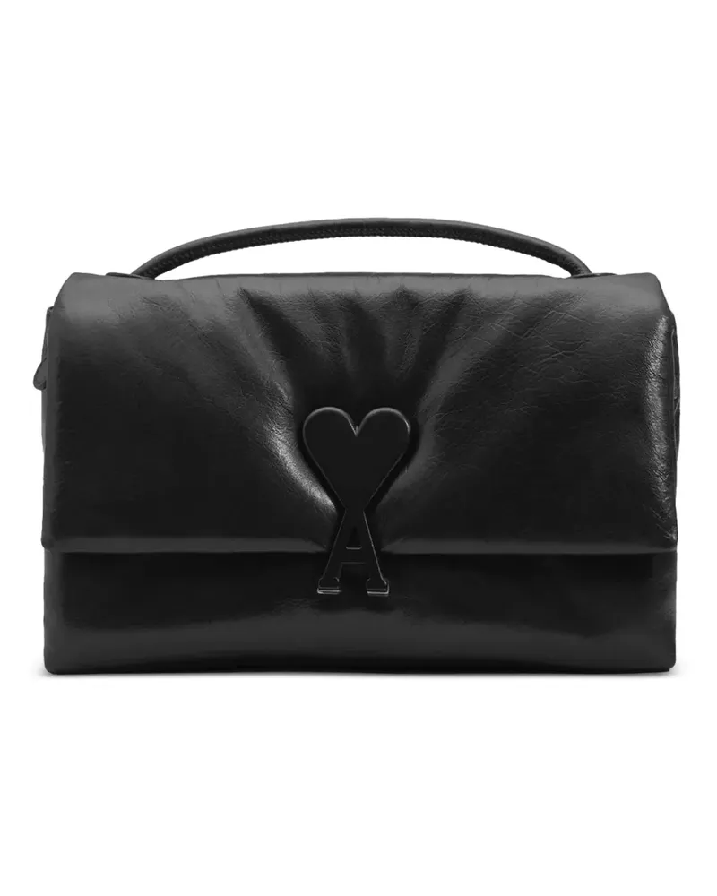 AMI Paris Voulez-Vous Schultertasche - Schwarz Schwarz