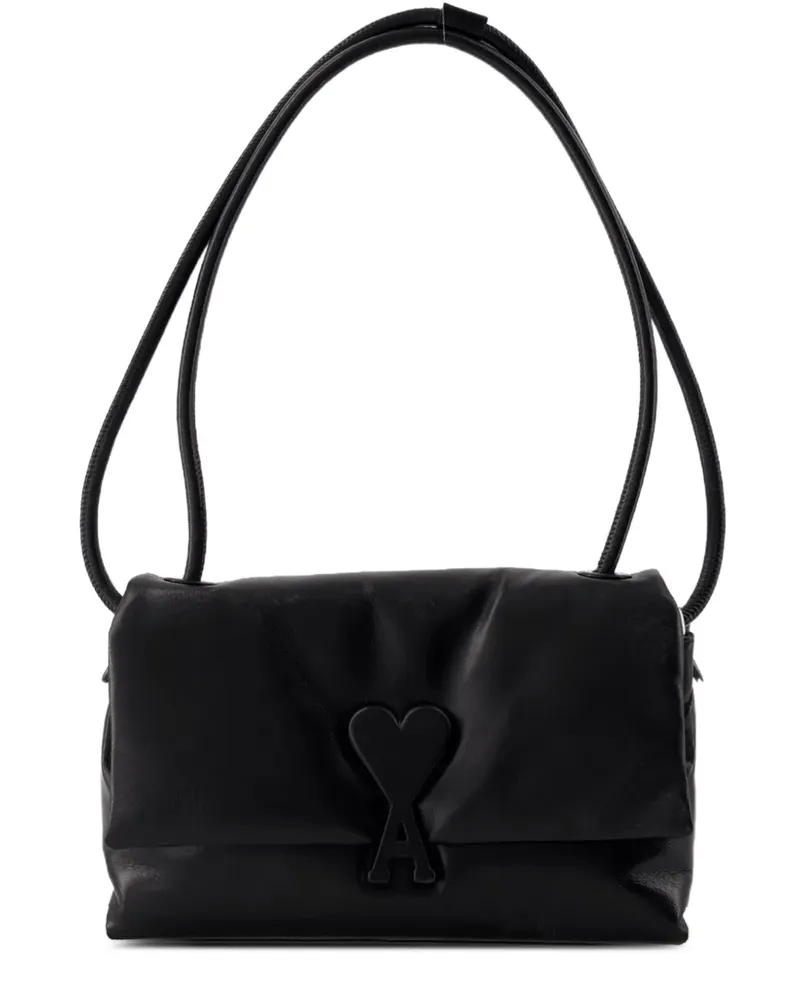 AMI Paris Voulez-Vous Schultertasche - Schwarz Schwarz
