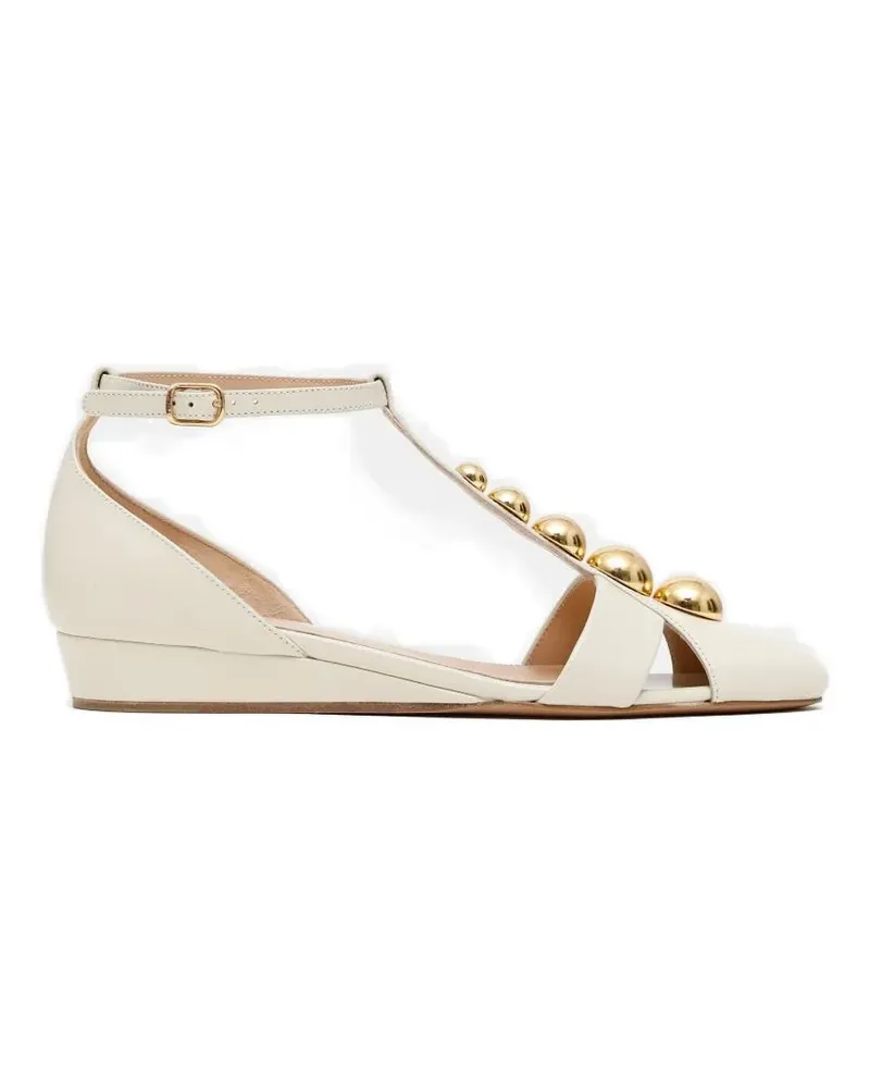 Chloé ball detail sandals - Weiß Weiß