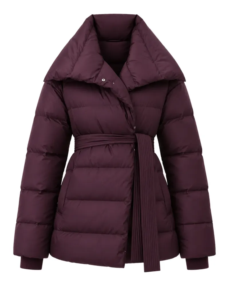 MARELLA belted quilted jacket - Violett Violett