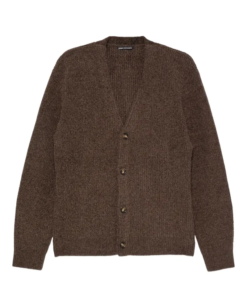 Daniele Alessandrini button-up cardigan - Braun Braun
