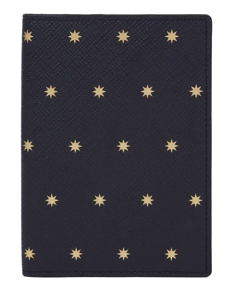 Smythson Panama Pass-Etui - Blau Blau