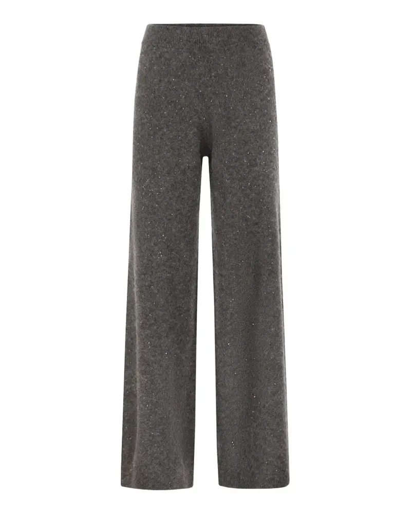 Fabiana Filippi Hose mit Pailletten - Grau Grau