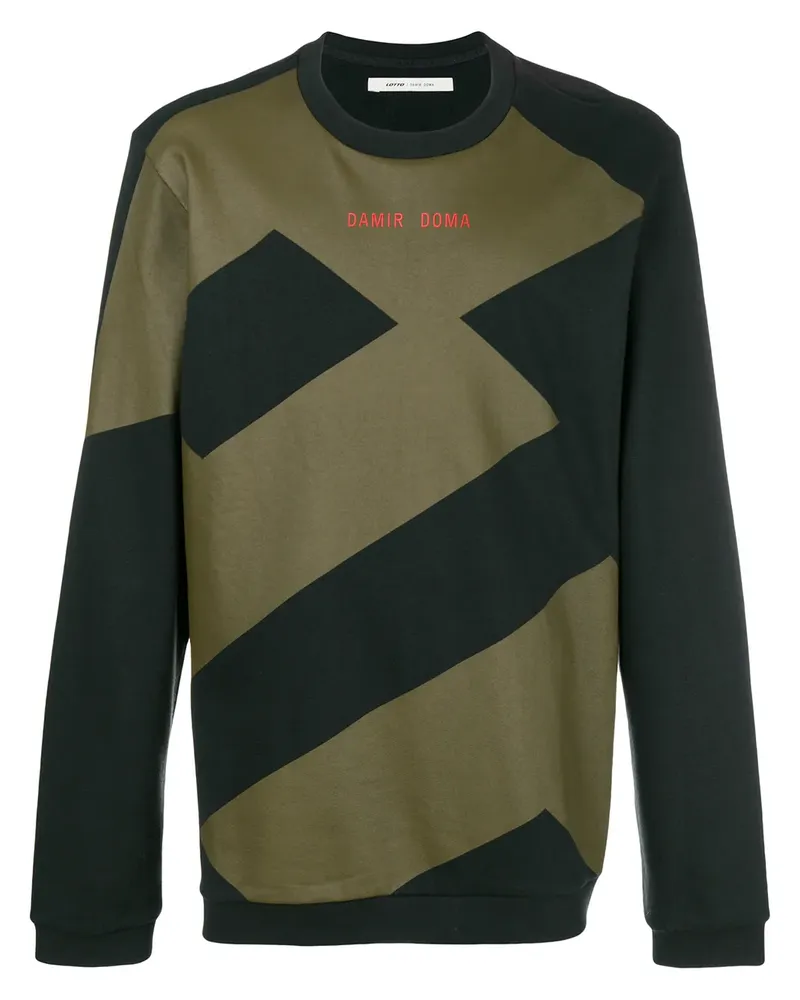Damir Doma x LOTTO 'Werno' Sweatshirt - Schwarz Schwarz